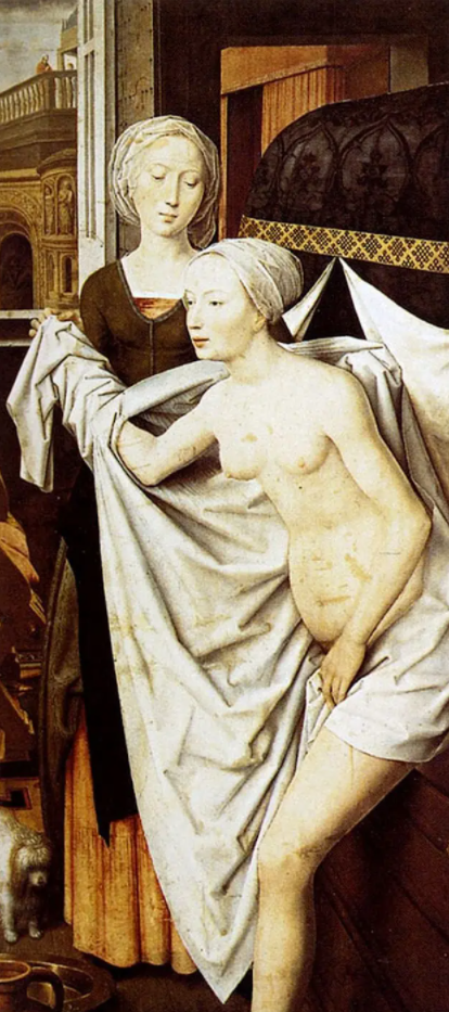 Ганс Мемлинг "Вирсавия", 1485