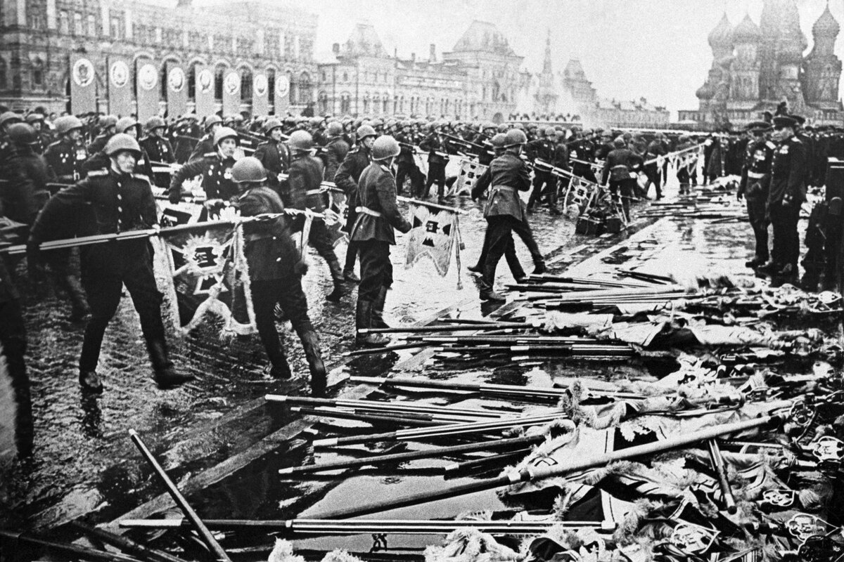 парад победы в москве 24 июня 1945