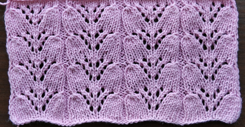 Лицевая сторона узора