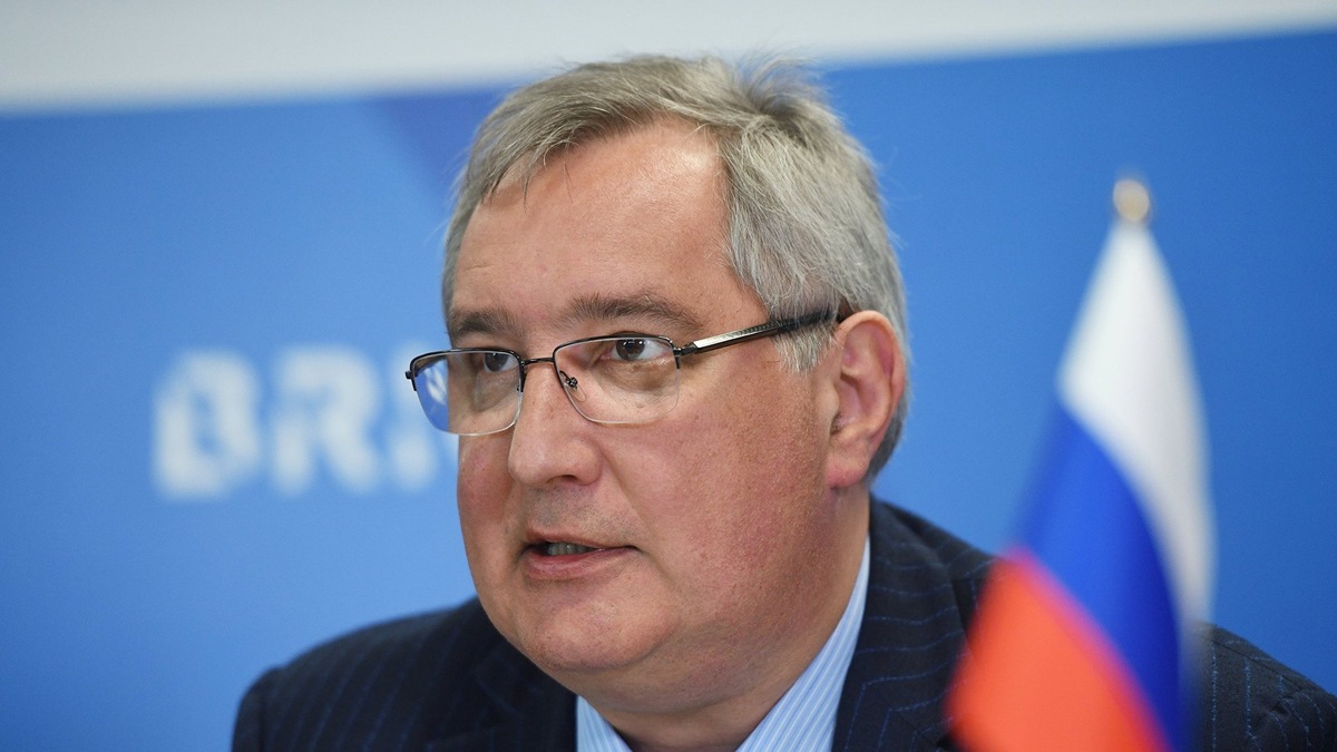    Генеральный директор госкорпорации "Роскосмос" Дмитрий Рогозин© Фотохост-агентство brics-russia2020.ru