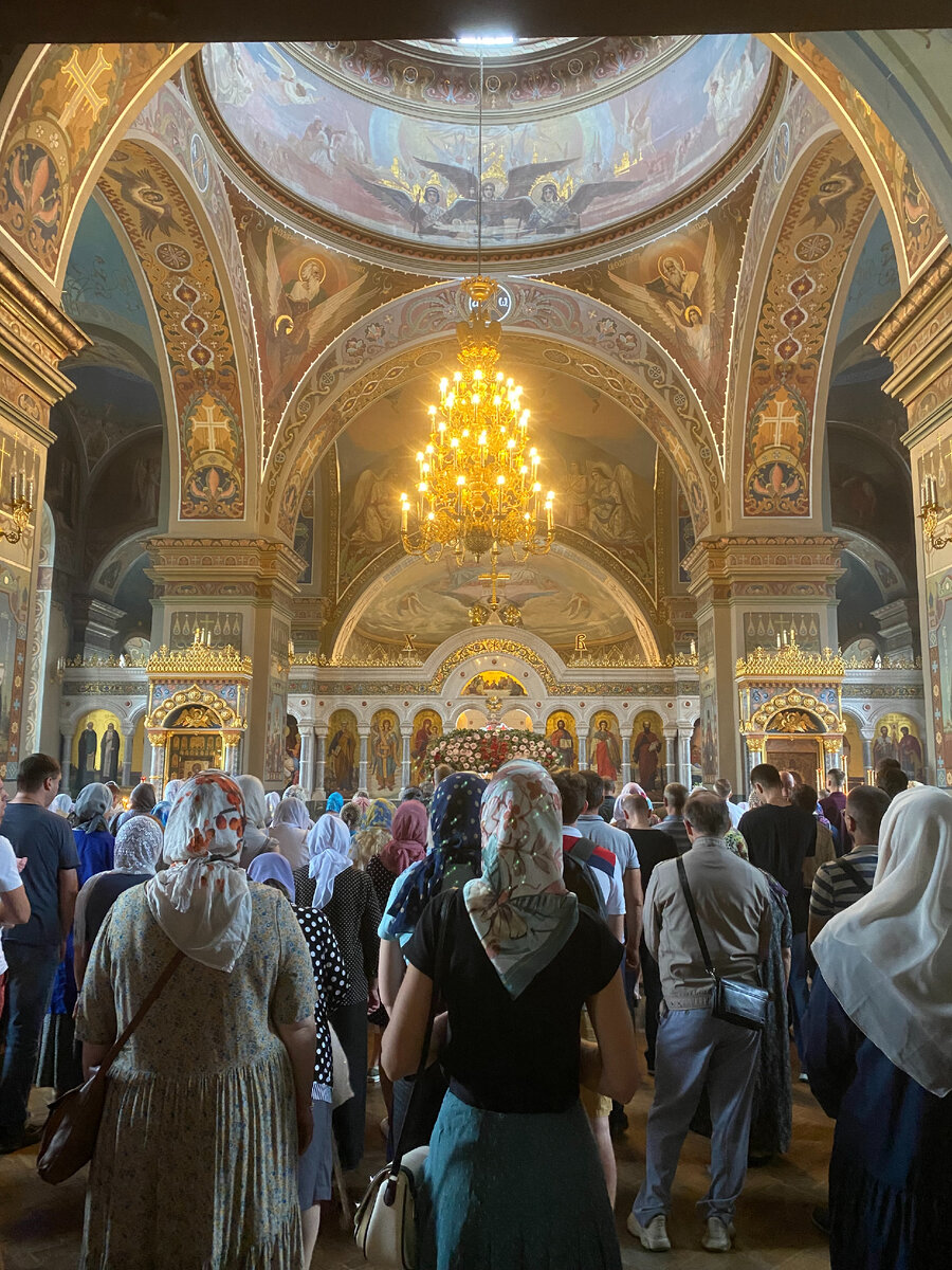 Служба в Успенском соборе Тулы. 28.09.22