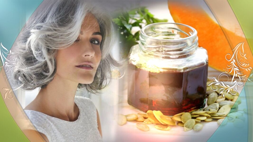 Тыквенное масло для молодости лица и густоты волос // коллаж автора, изображения maslandia.com, uhd.name