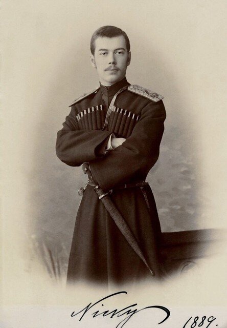 Цесаревич Николай Александрович в 1889 году, в возрасте 21 года 