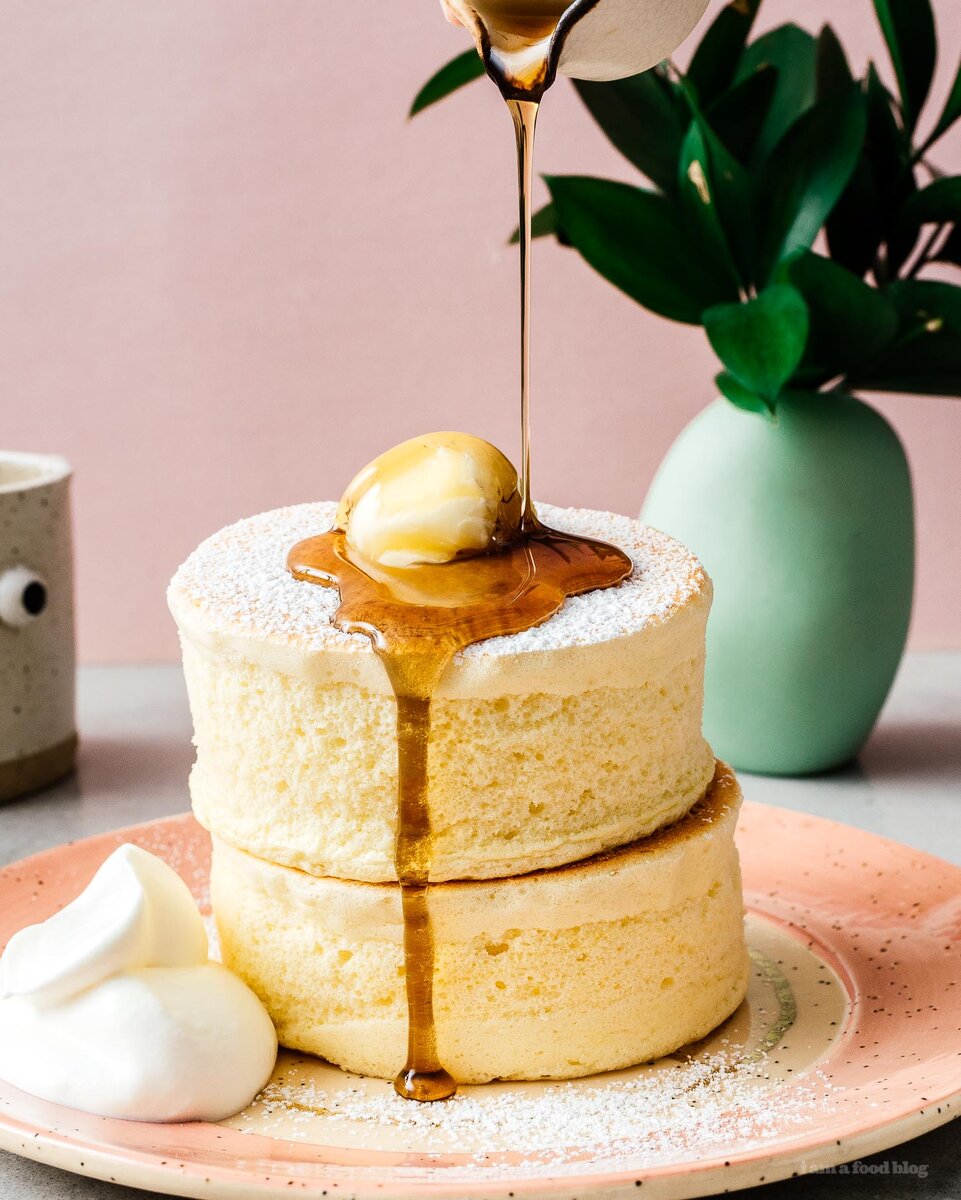 Японские souffle Pancakes.