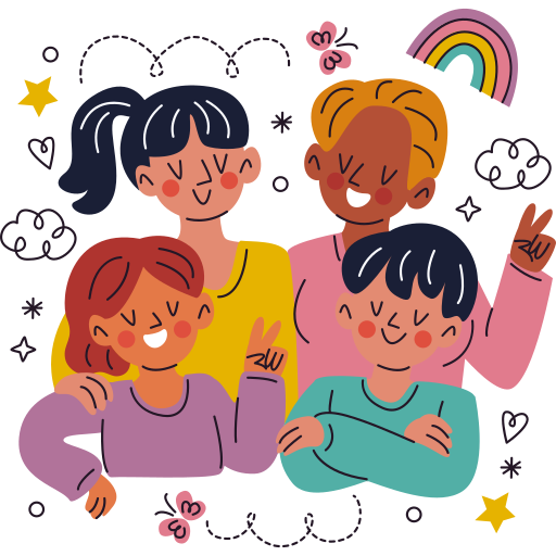 <a href="https://www.flaticon.com/ru/free-stickers/" title="люди стикеры">Люди стикеры от Stickers - Flaticon</a>
Стиль: Doodle Hand Drawn Flat