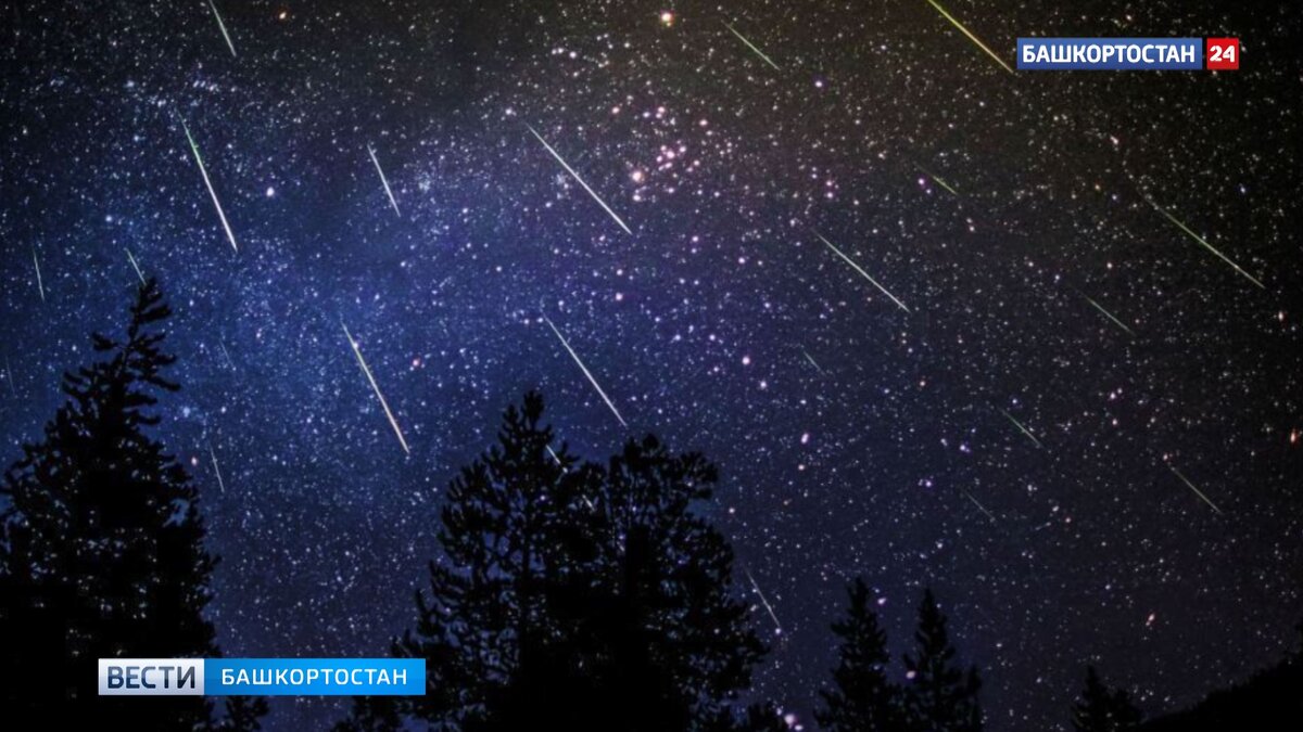    Жители Башкирии смогут наблюдать самый красивый и мощный летний звездопад