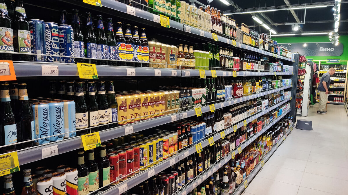 Типичный стеллаж с пенным. 