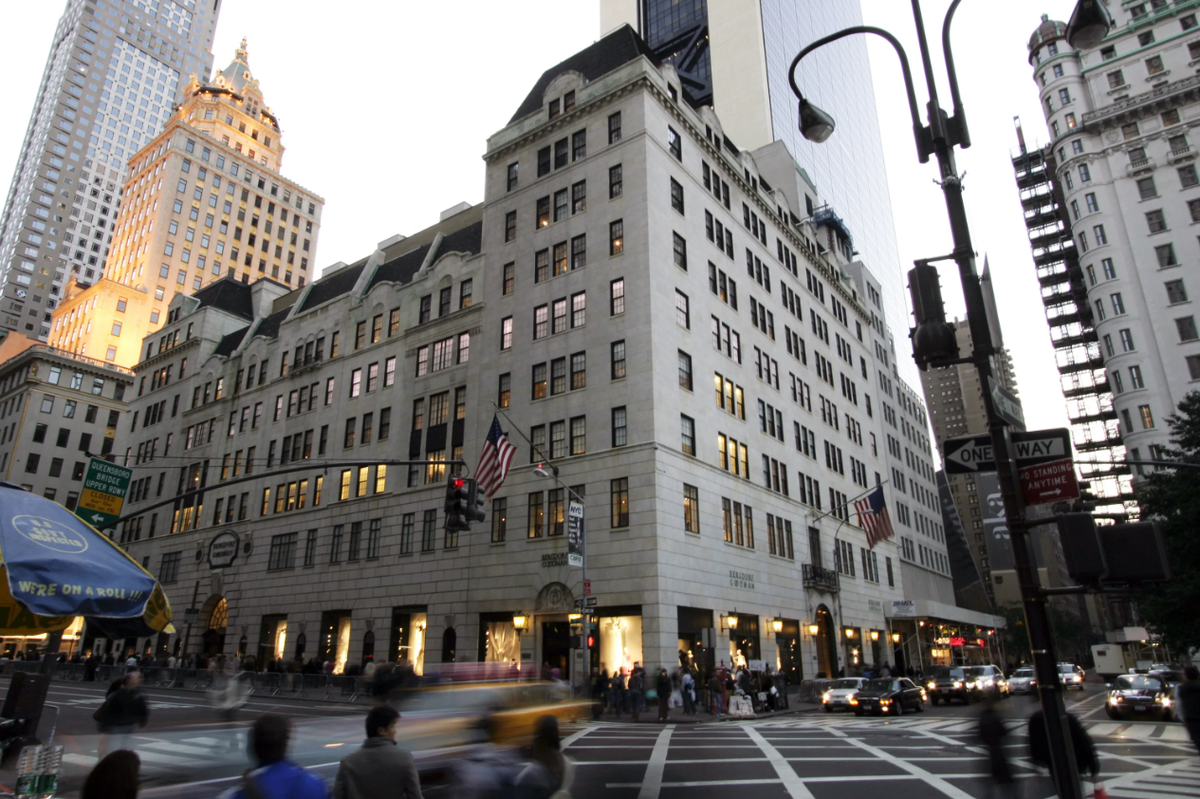 Универмаг Bergdorf Goodman (Нью-Йорк США)