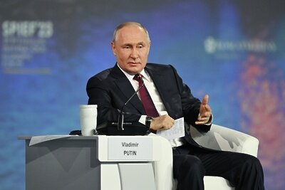    Президент РФ Владимир Путин ©Рамиль Ситдиков РИА Новости