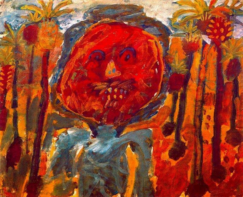 Жан Дюбюффе "Арабские пальмы"