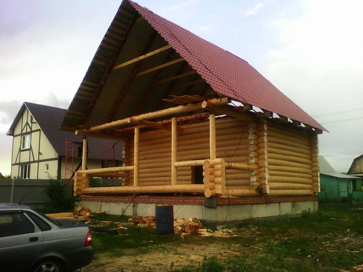 Дома из бревна: готовые проекты домов для строительства в Санкт-Петербурге