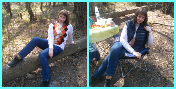 Вечер на природе с угощениями