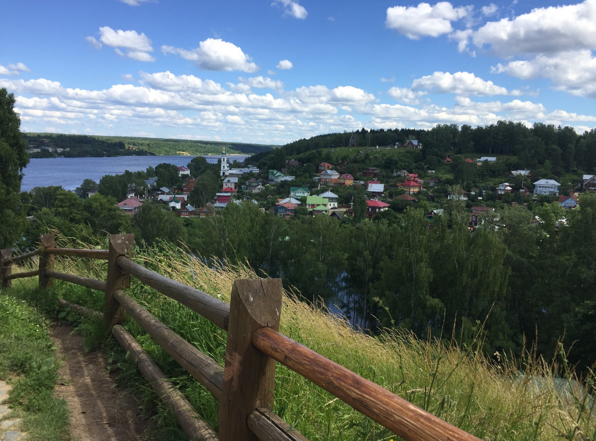                                                                           Плёс. Снимок Дегтярёвой П.Е.