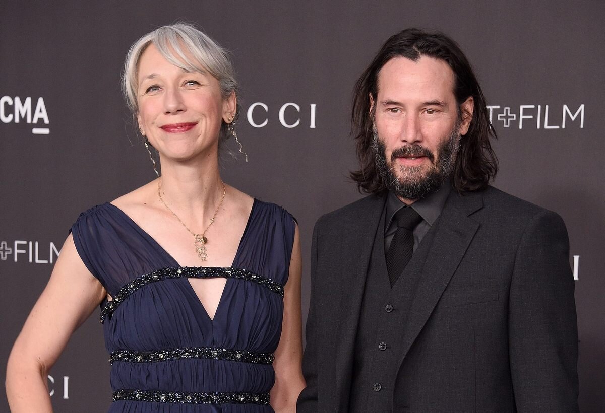 Александра и Киану Ривз