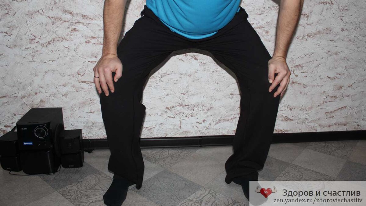 Полезное упражнение для коленей