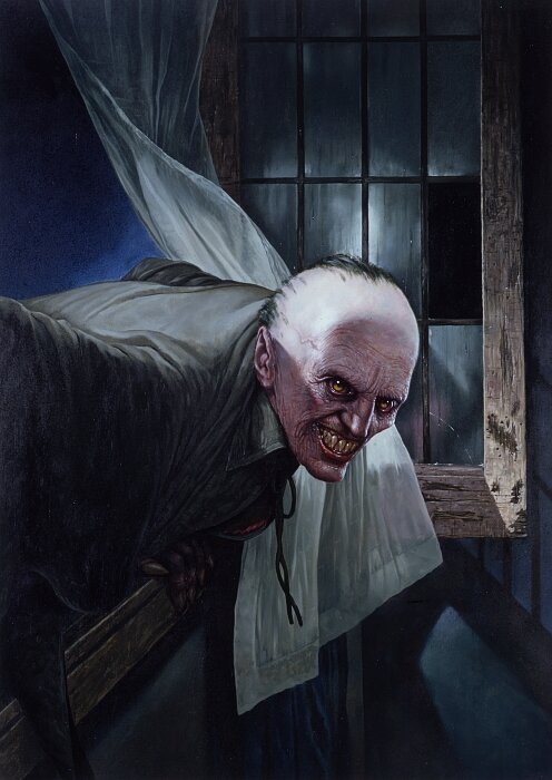 Картина Вампир Кроглин(1984) Художник Лес Эдвардс