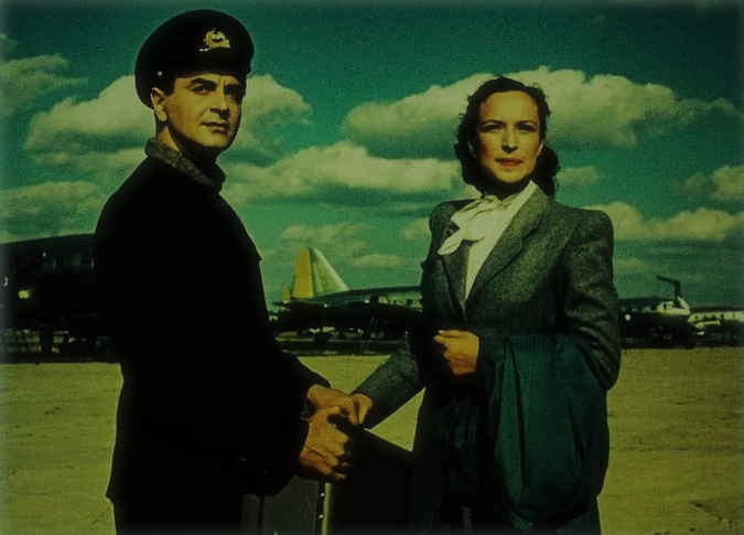 Кадр из фильма "Три встречи"  1948 г