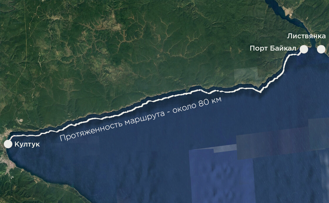Людей на маршруте практически нет, несмотря на наличие нескольких поселков