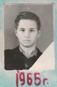 Женя Жаплов, 1965 год