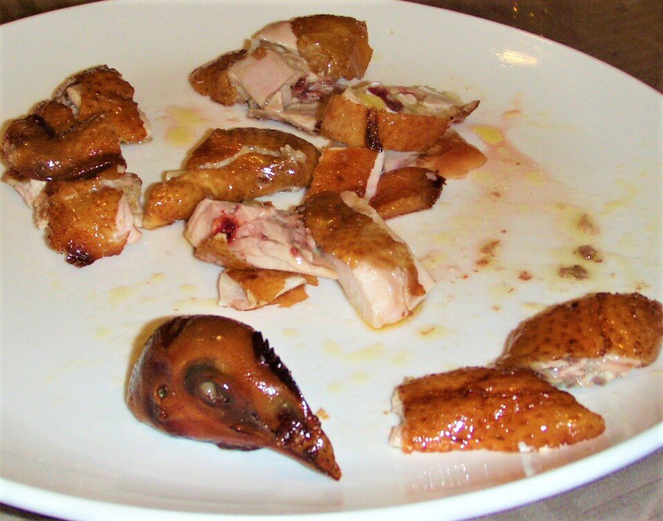 Утка с головой