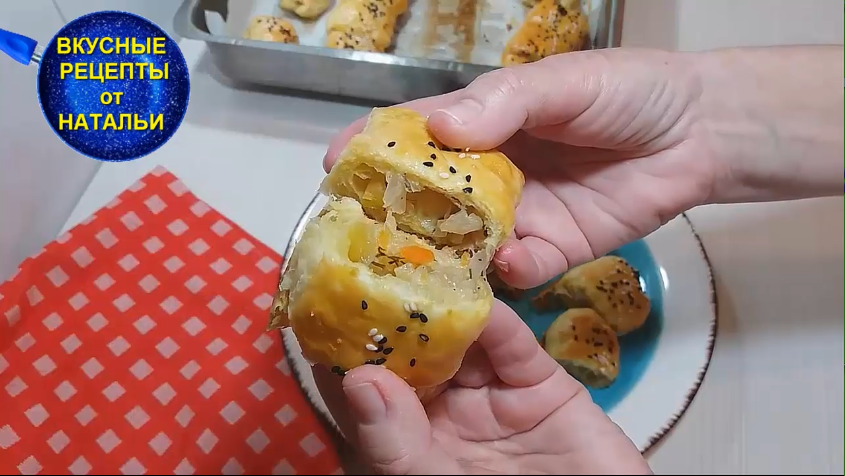 Рулетики с квашеной капустой