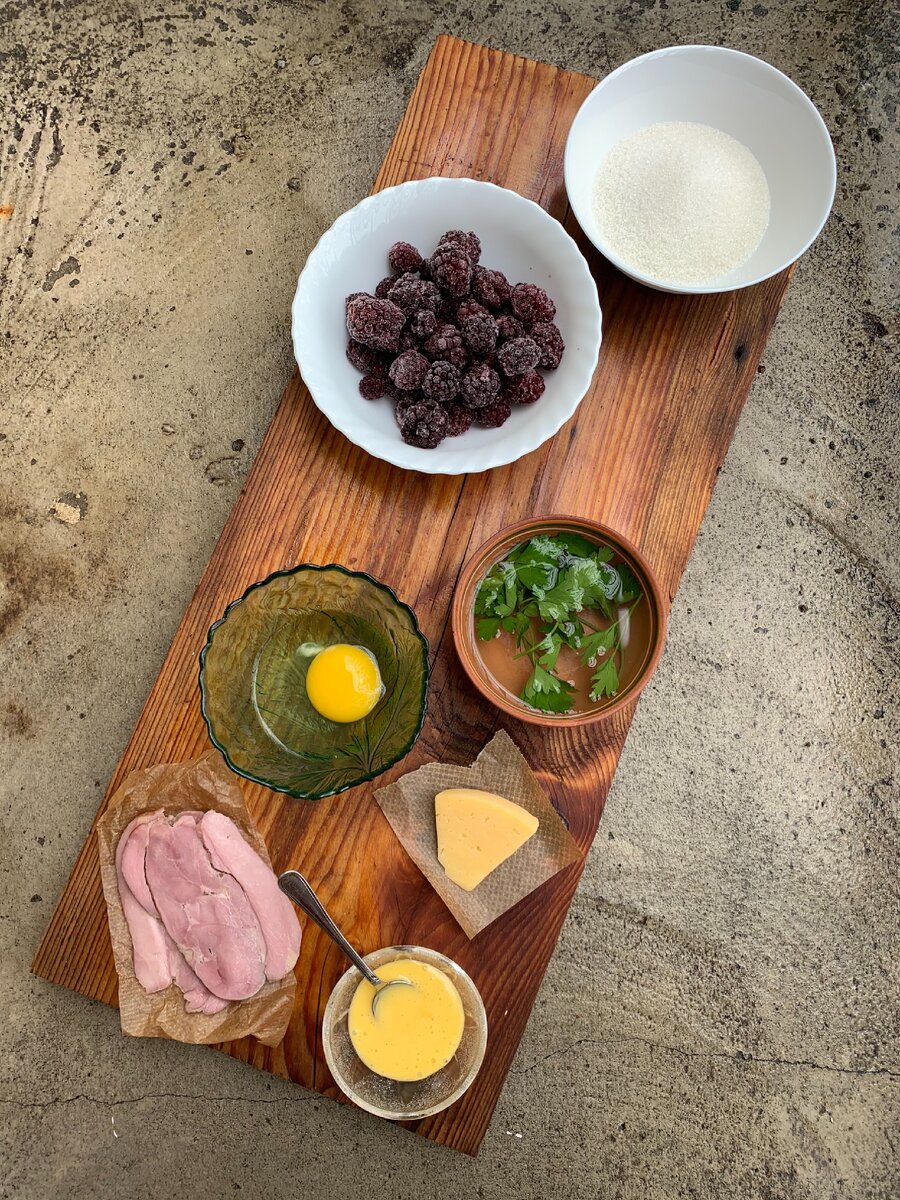 Ингредиенты на начинки