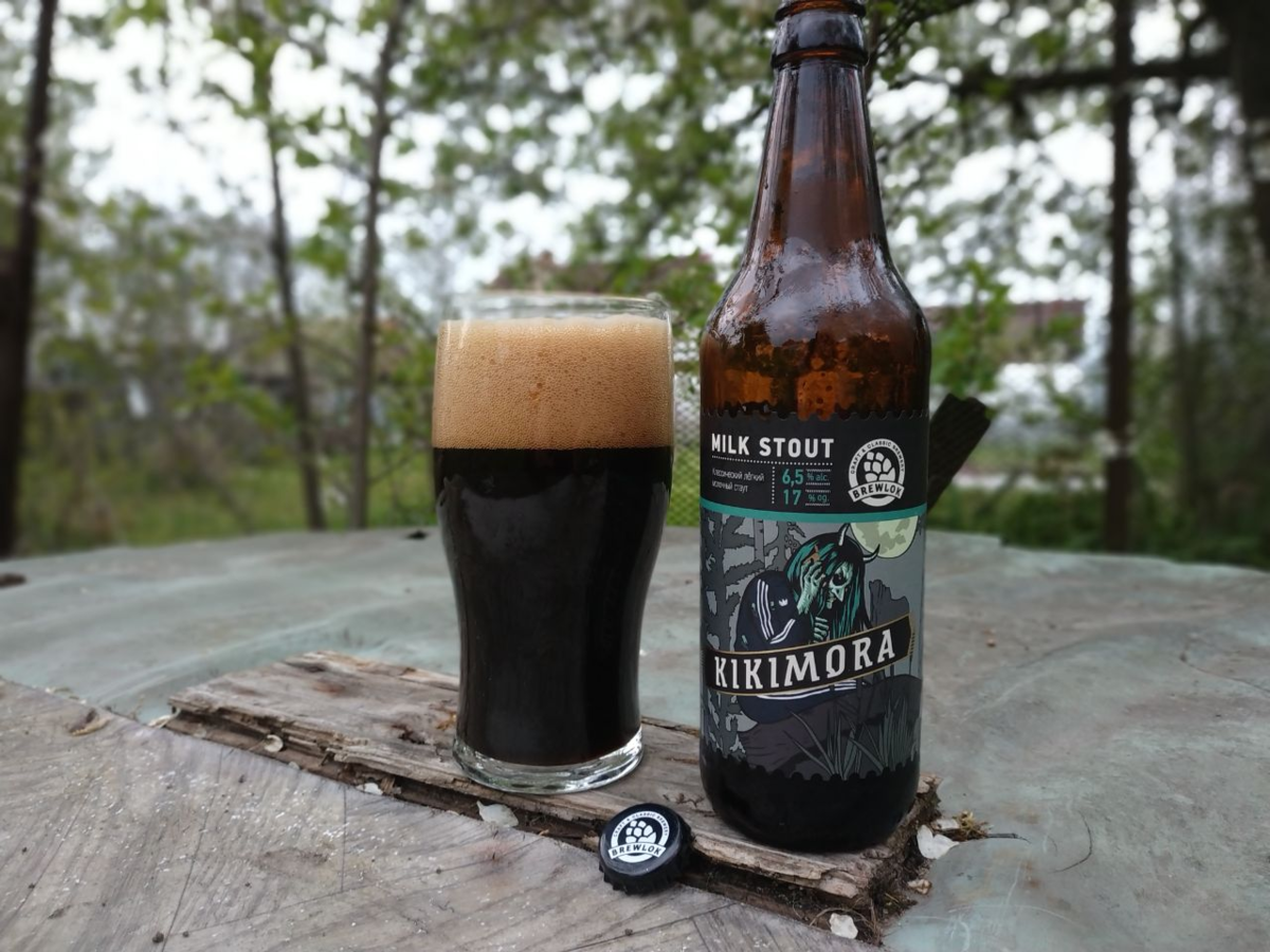 Обзор Kikimora от пивоварни Brewlok (г. Воронеж)