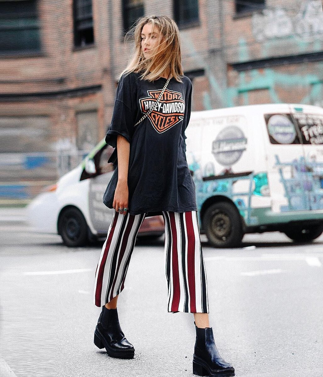 Oversize outfit стиль