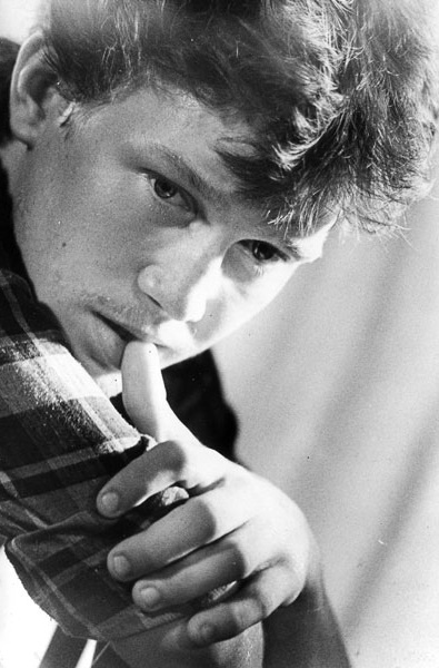 Евгений Миронов в юношестве. Фото из открытых источников.