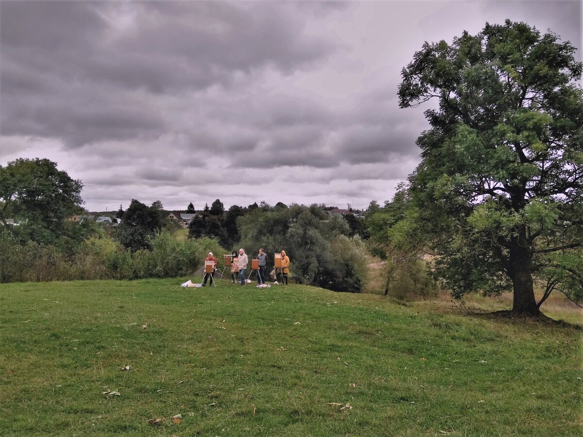 Пленэр на Ясной Поляне