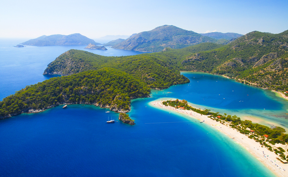 Голубая Лагуна в Турции Oludeniz