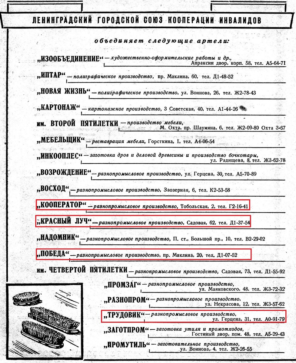 Справочник ЛГТС, 1951