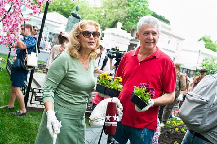 Ирина Алфёрова и Сергей Мартынов. / Фото: www.shining-stars.ru