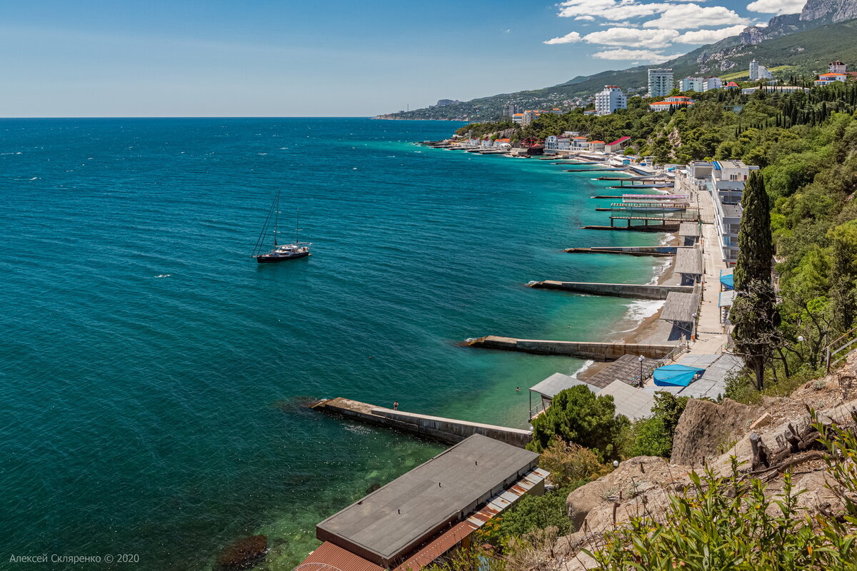 Пляж санатория Жемчужина Крыма