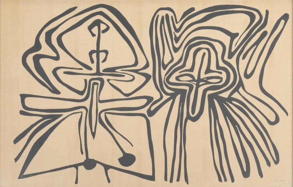 Матиас Кауаге. "Маски" 1969