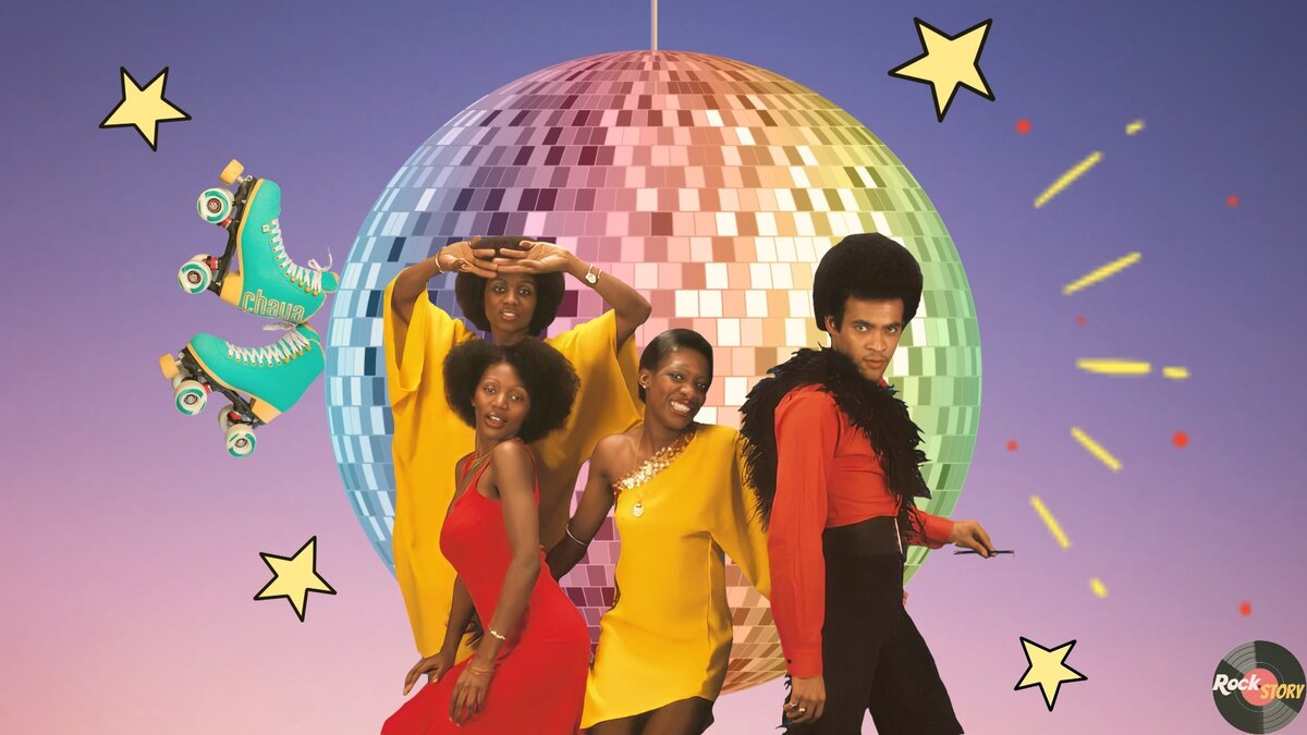 На фотографии: участники группы Boney M