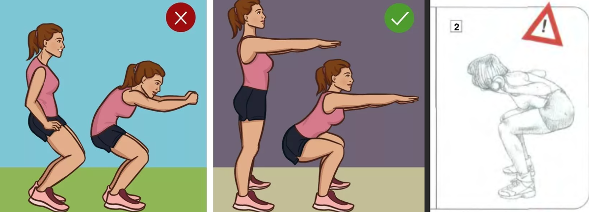 "заваливание" корпуса