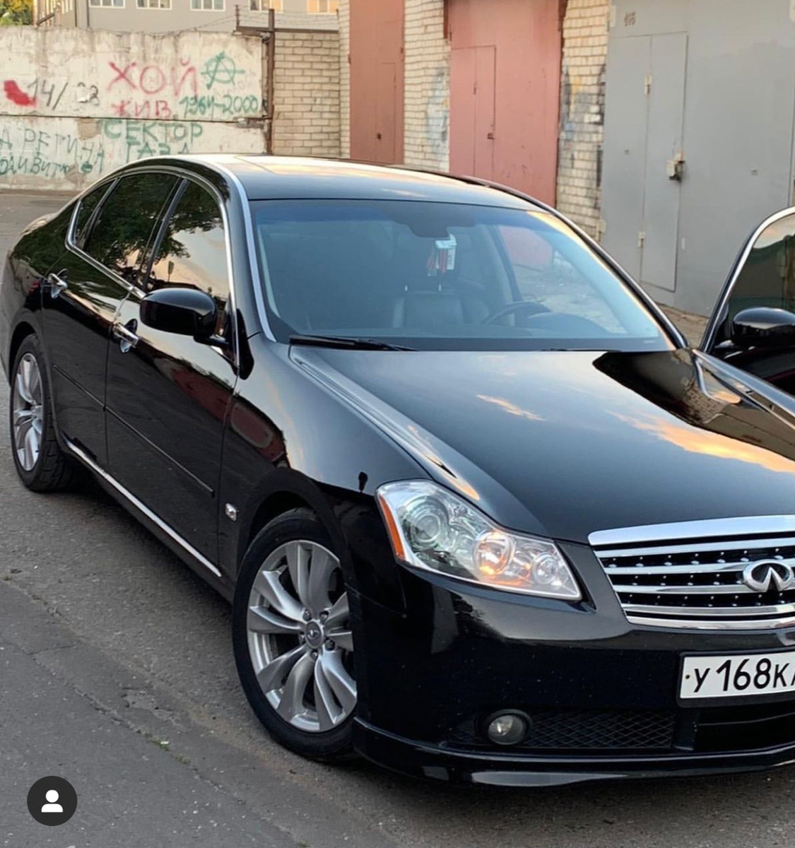 Nissan Fuga 2014 черный
