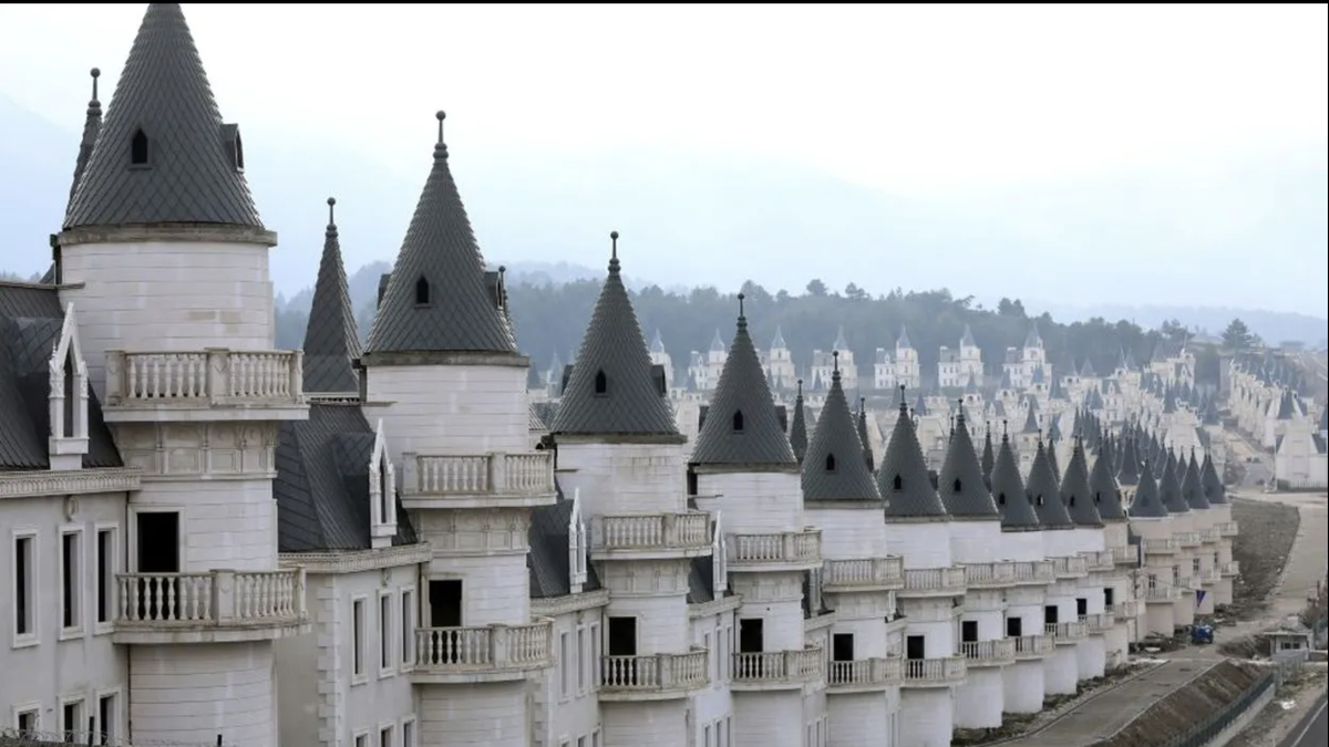 Город-призрак в Турции. Фото: AFP.