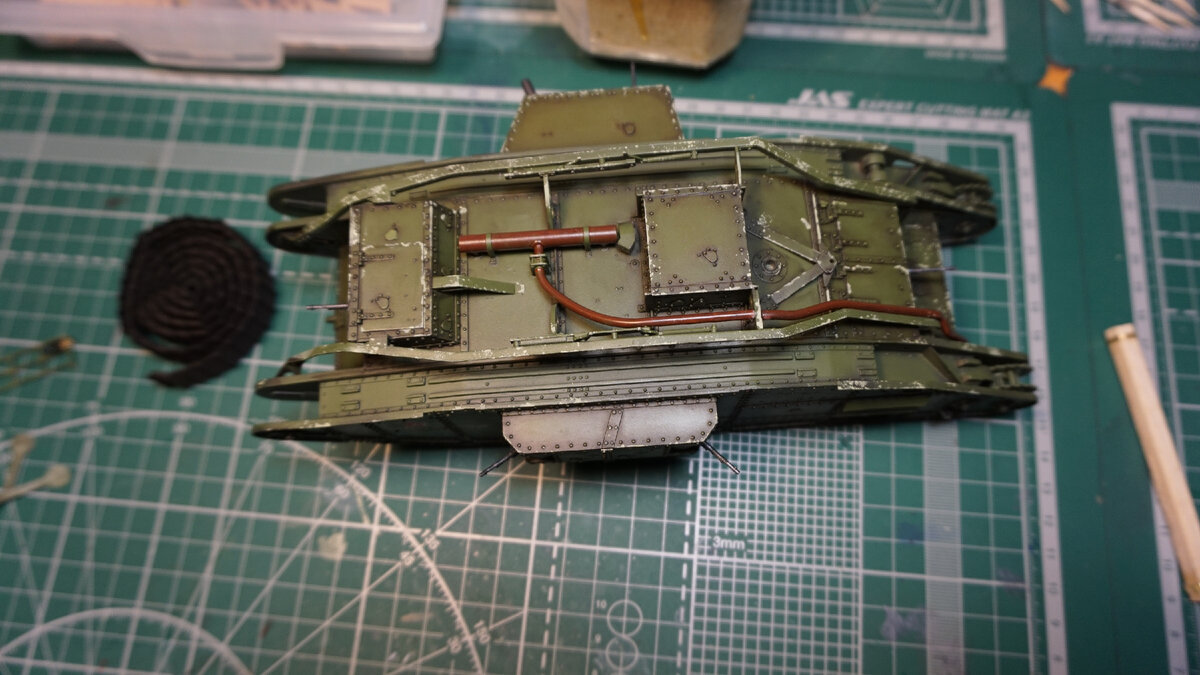 2. Монтаж гусениц