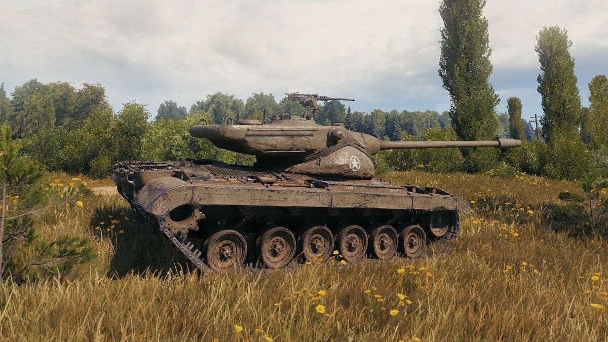 Скриншот из игры World of Tanks