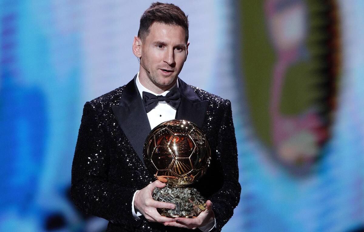 Messi с золотым мячом