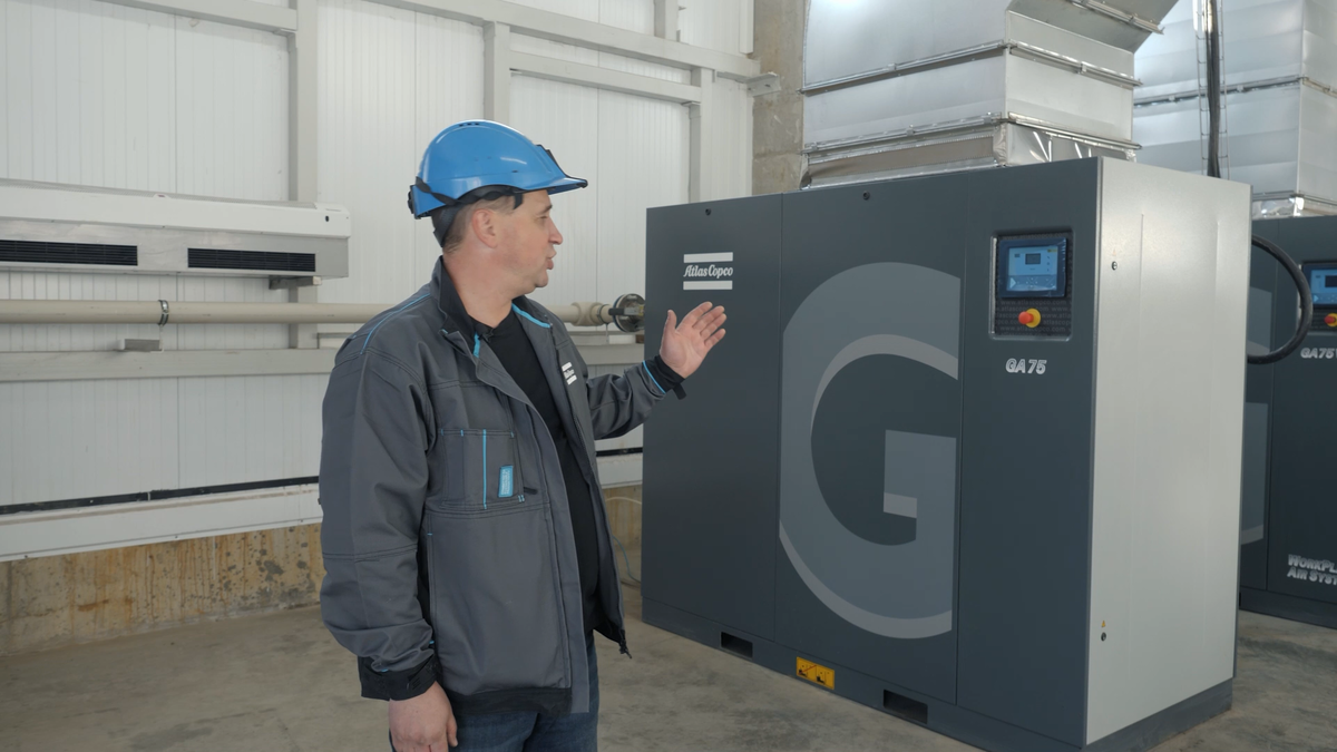 Сервисный инженер в компрессорной