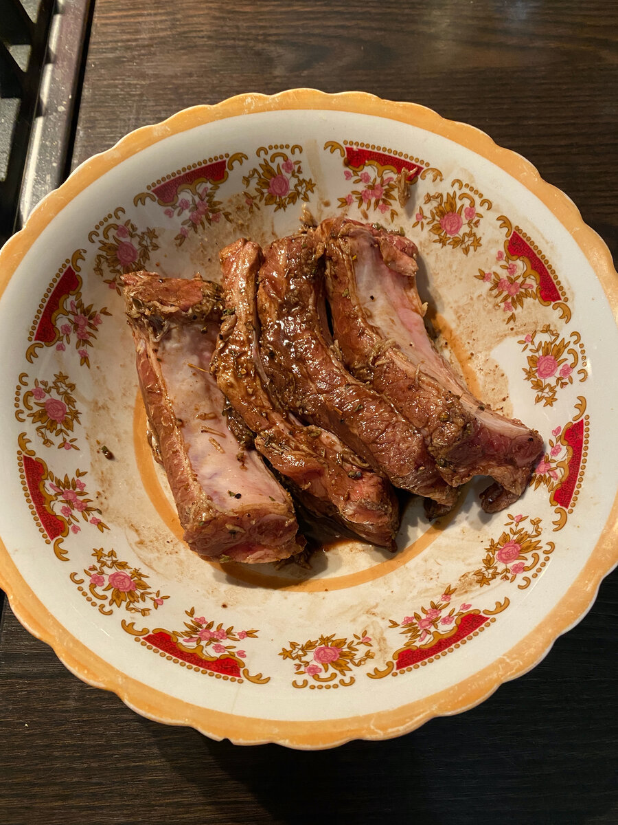 свинина в бальзамическом уксусе на сковороде | Дзен