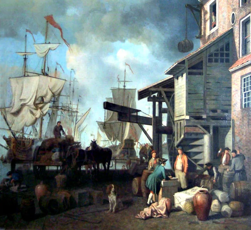 Торговля англии. Меркантилизм. Морская торговля 17 век. Меркантилисты картины. Меркантилизм картинки.