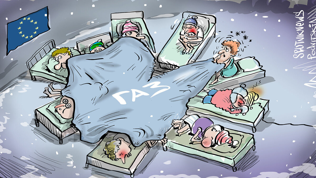    Страны ЕС готовятся отбирать газ друг у друга© РИА Новости . Виталий Подвицкий