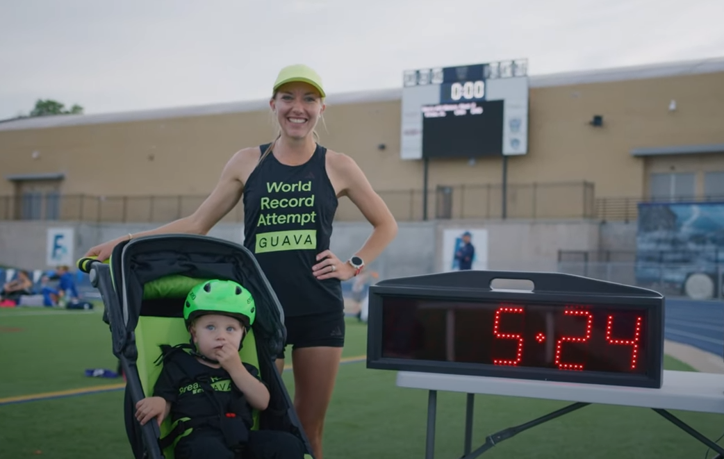 Нили Спенс Грейси с сыном Римом, 2 года