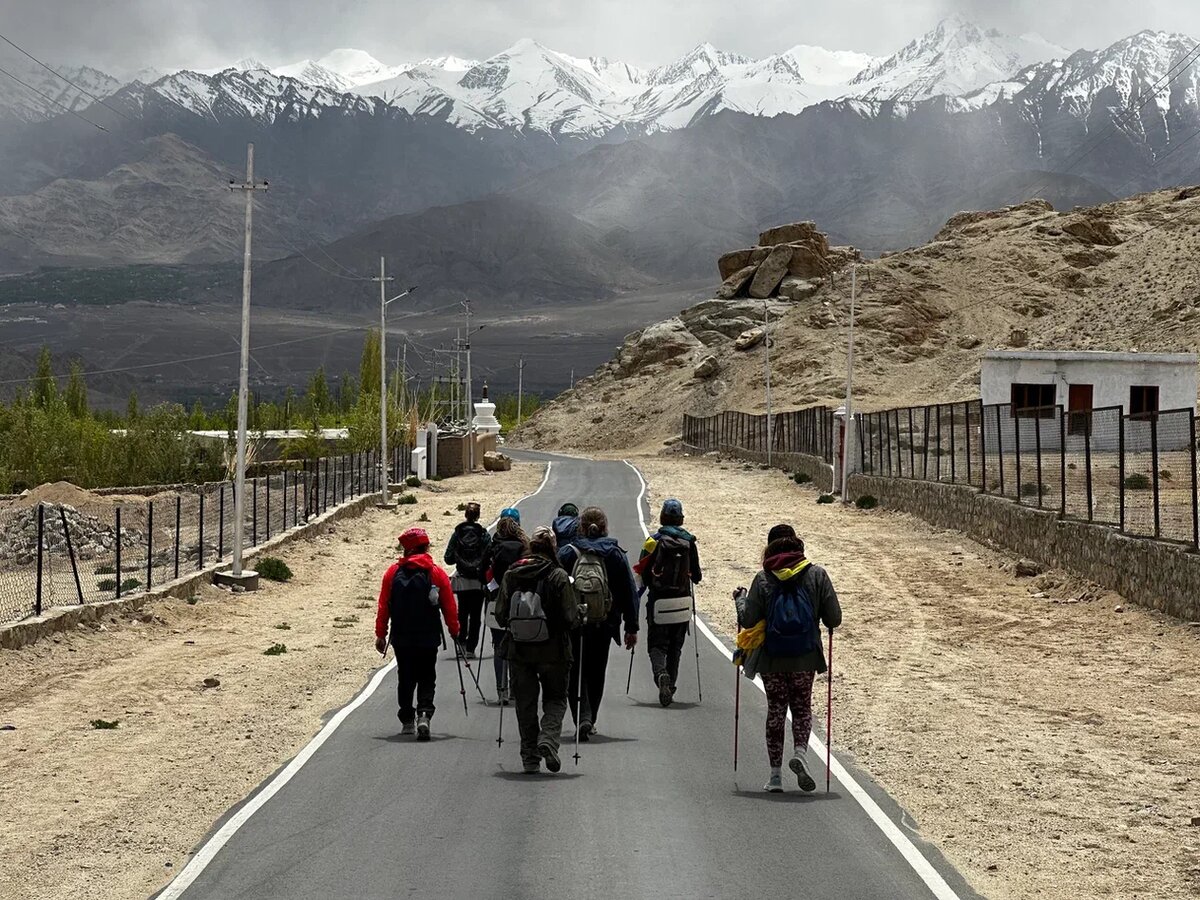 Лучшее время для треккинга в Ладакхе - июль-август, но мы были здесь в начале июня
