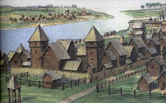 строительство города на Руси 13 век