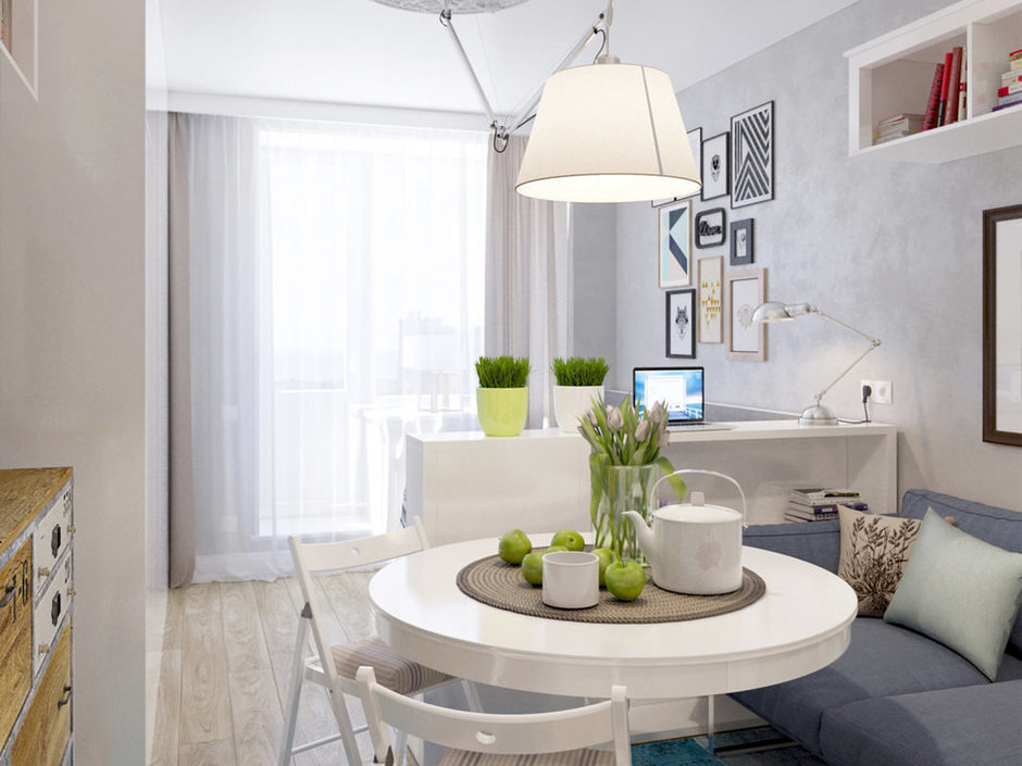 Дизайн интерьера квартиры-студии: как обустроить и красиво оформить пространство